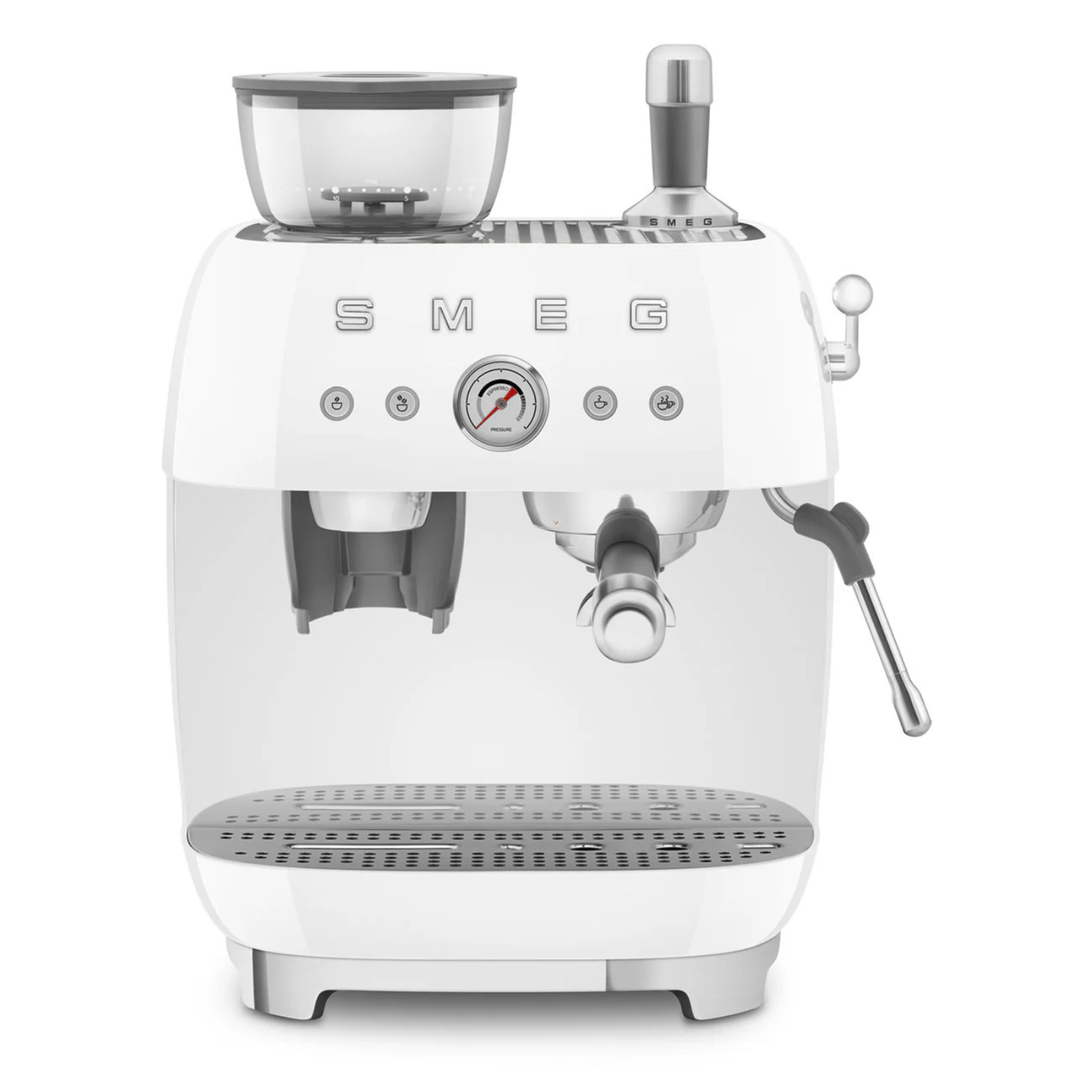 SMEG MANUAL ESPRESSO COFFEE MACHINE WITH GRINDER