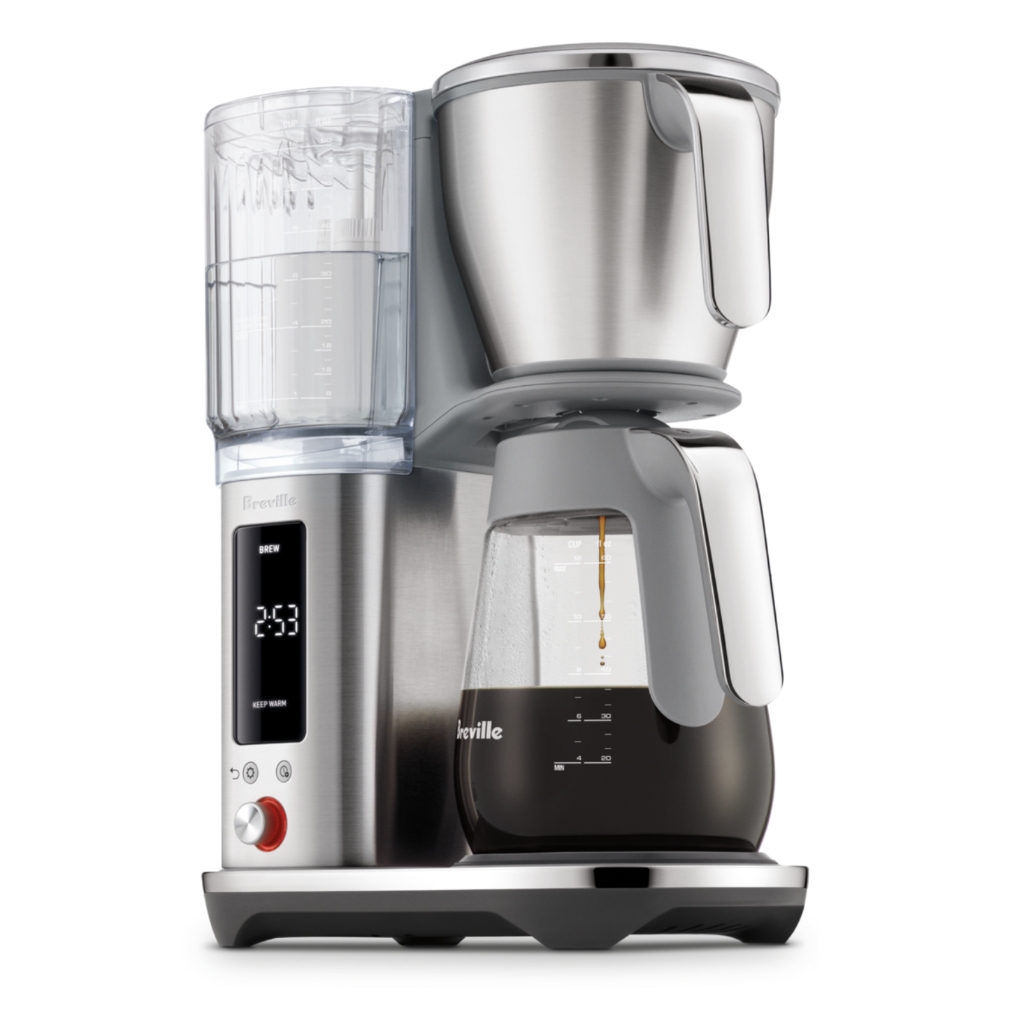BREVILLE LUXE BREWER™ GLASS COFFEE MACHINE