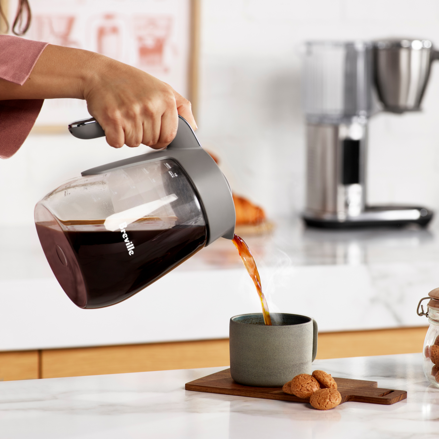 BREVILLE LUXE BREWER™ GLASS COFFEE MACHINE