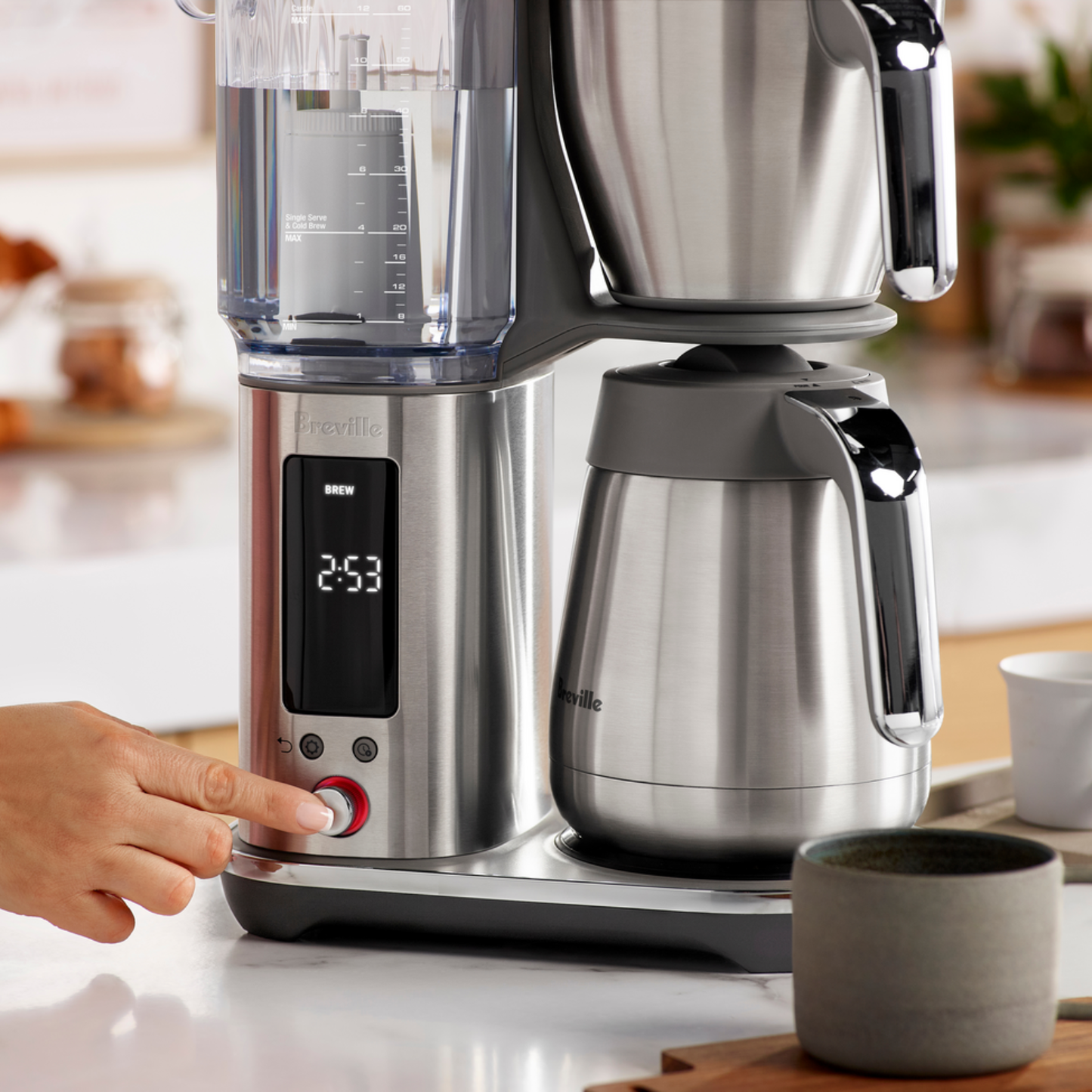 BREVILLE LUXE BREWER™ THERMAL COFFEE MACHINE