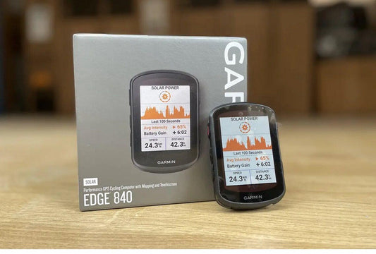 Garmin Edge 840 – Compact GPS Cycling Computer with Touchscreen, Buttons & Targeted Adaptive Coaching