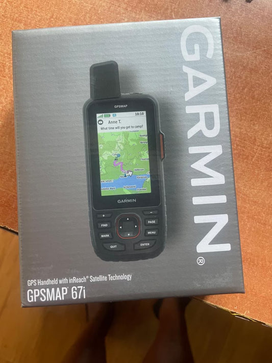 GPSMAP 67i Rugged GPS Handheld with inReach Satellite Technology, Interactive SOS, Mapping, Two-Way Messaging