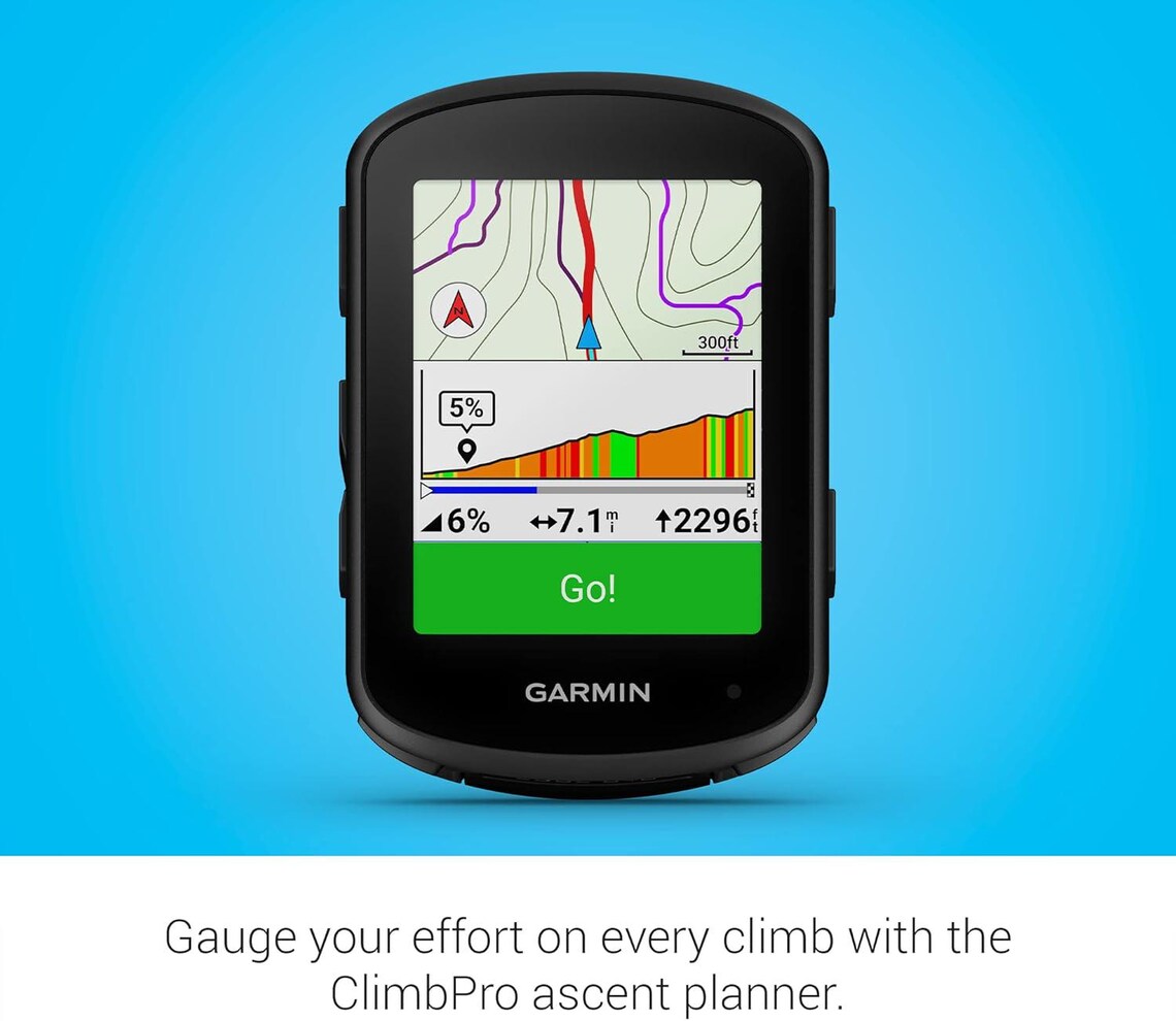 Garmin Edge 840 – Compact GPS Cycling Computer with Touchscreen, Buttons & Targeted Adaptive Coaching