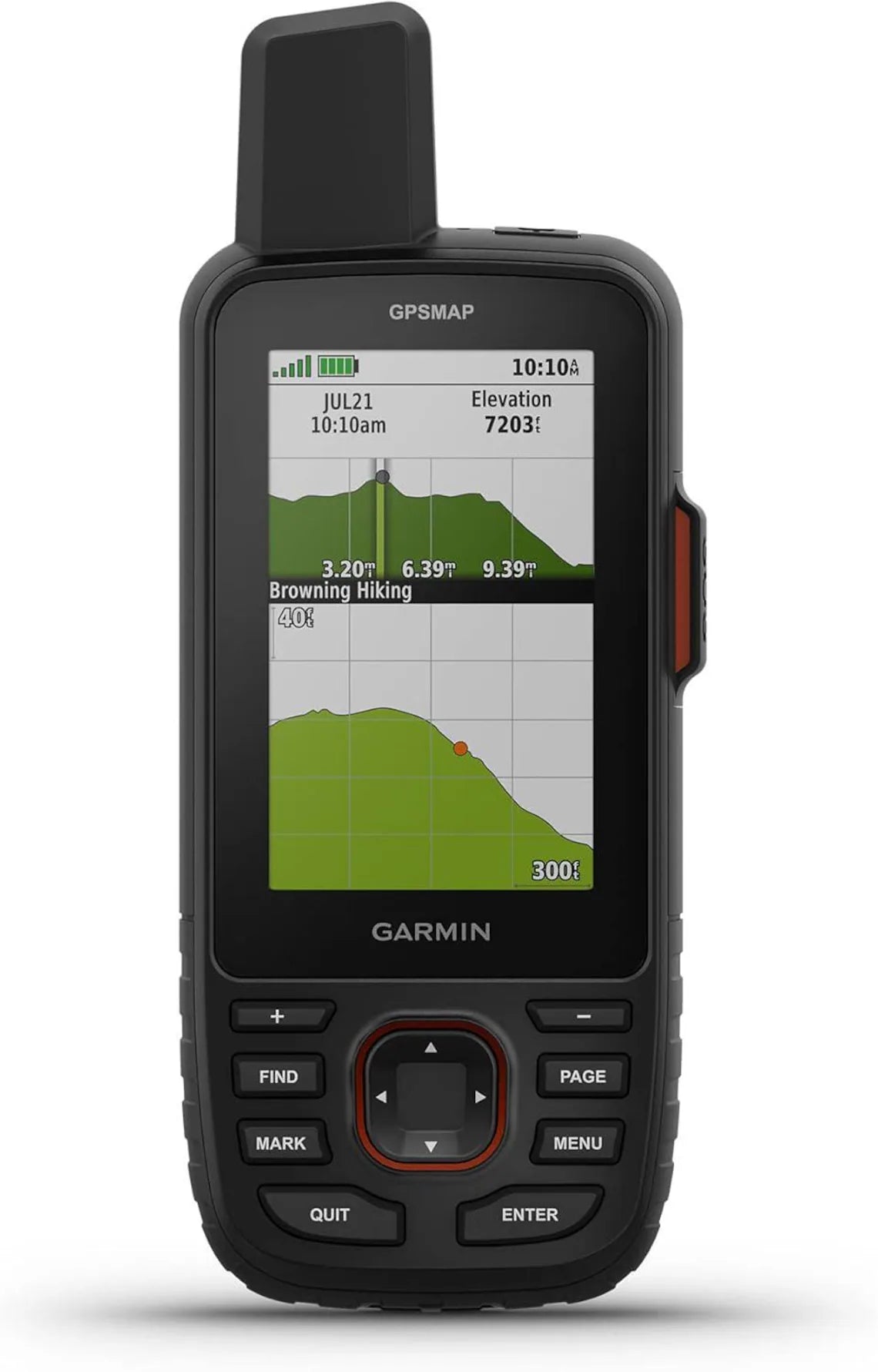 GPSMAP 67i Rugged GPS Handheld with inReach Satellite Technology, Interactive SOS, Mapping, Two-Way Messaging