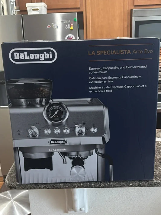 DeLonghi La Specialista Arte Evo Espresso & Cappuccino Machine - Stainless Steel