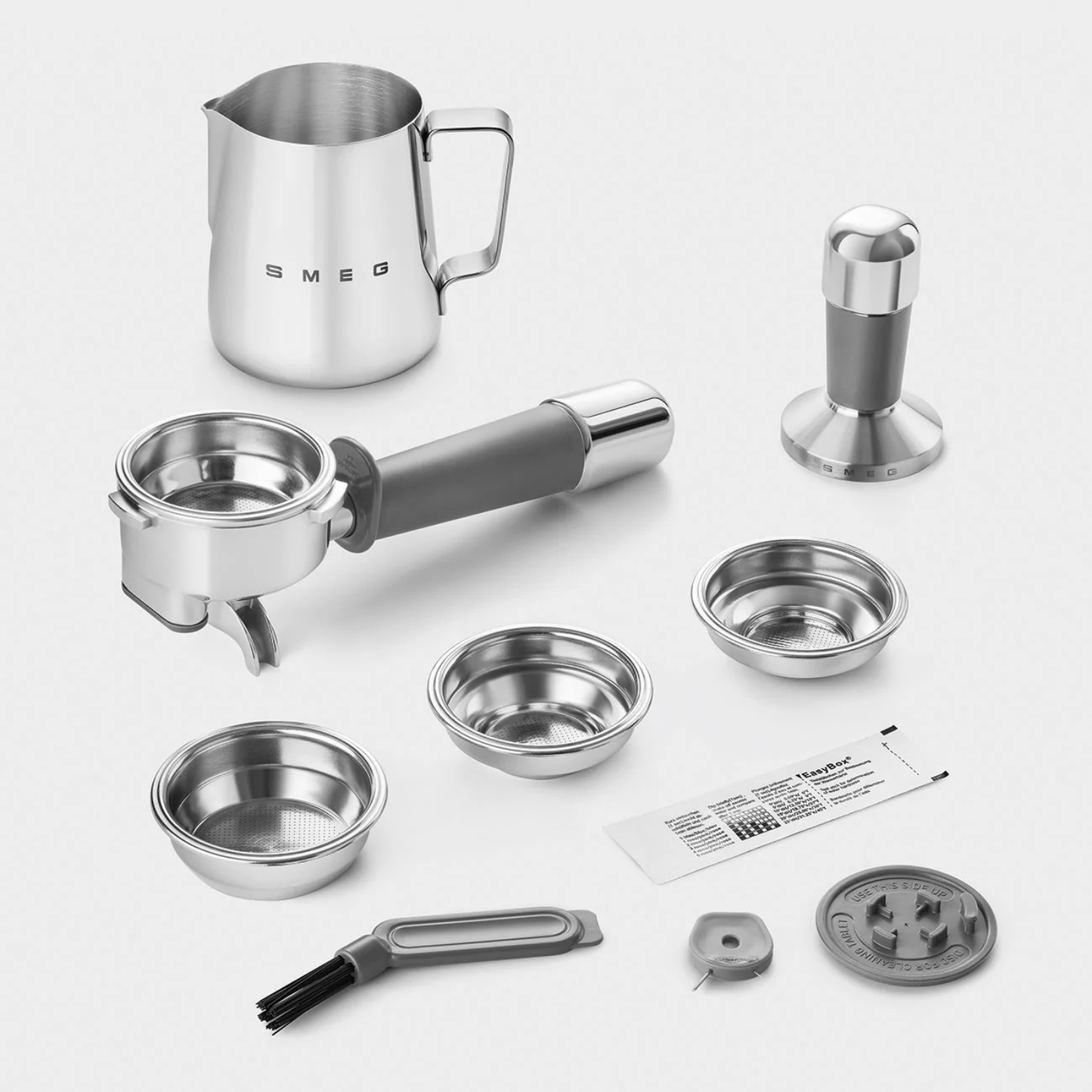 SMEG MANUAL ESPRESSO COFFEE MACHINE WITH GRINDER