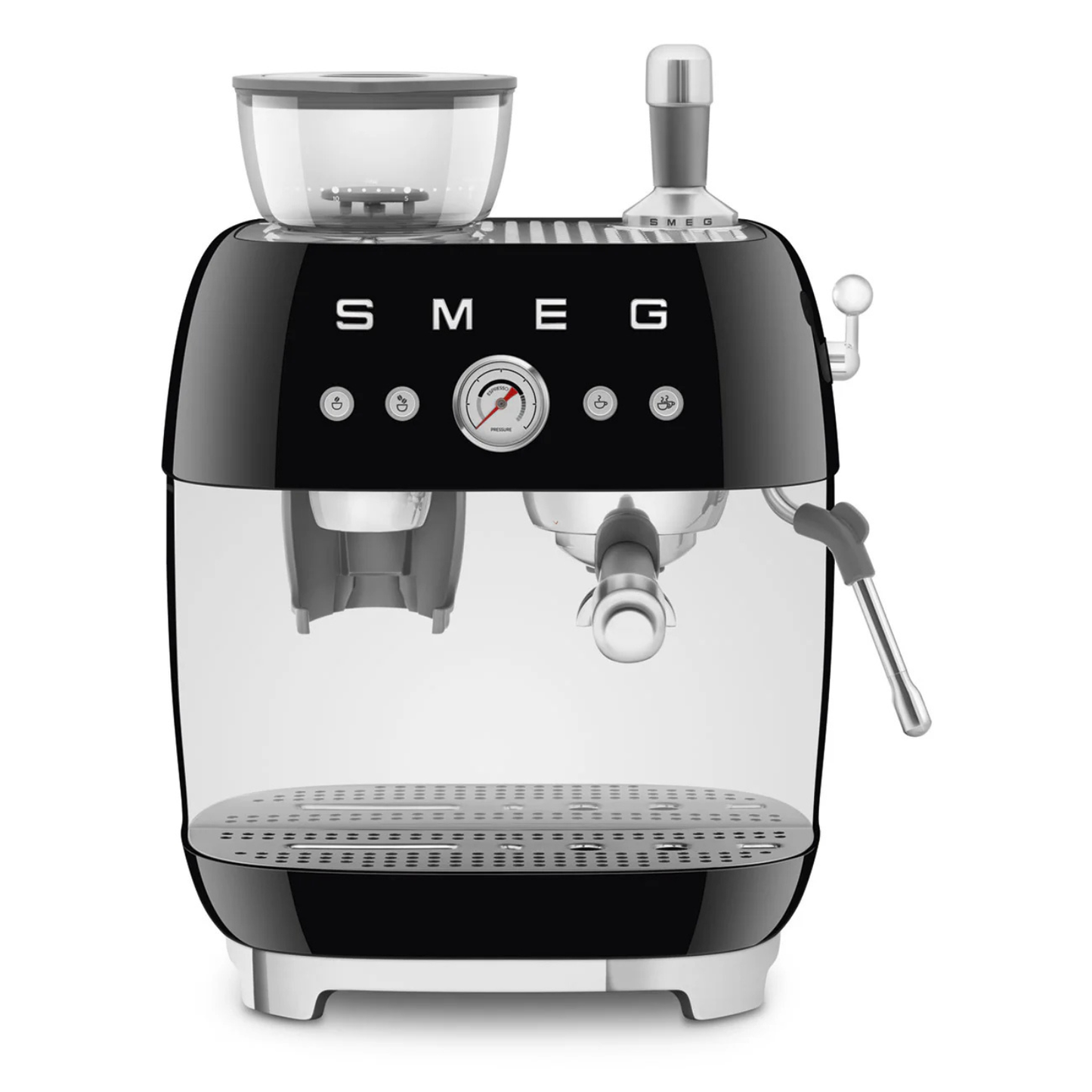 SMEG MANUAL ESPRESSO COFFEE MACHINE WITH GRINDER