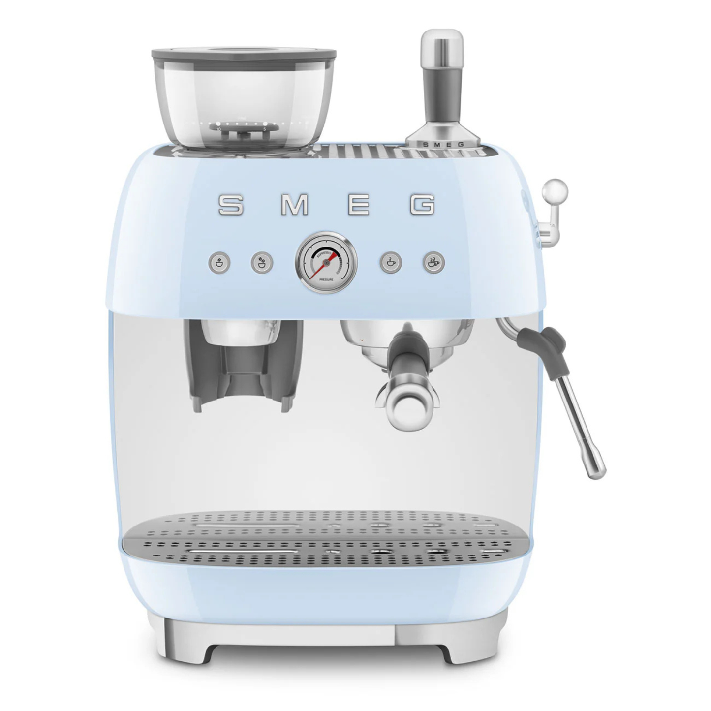 SMEG MANUAL ESPRESSO COFFEE MACHINE WITH GRINDER