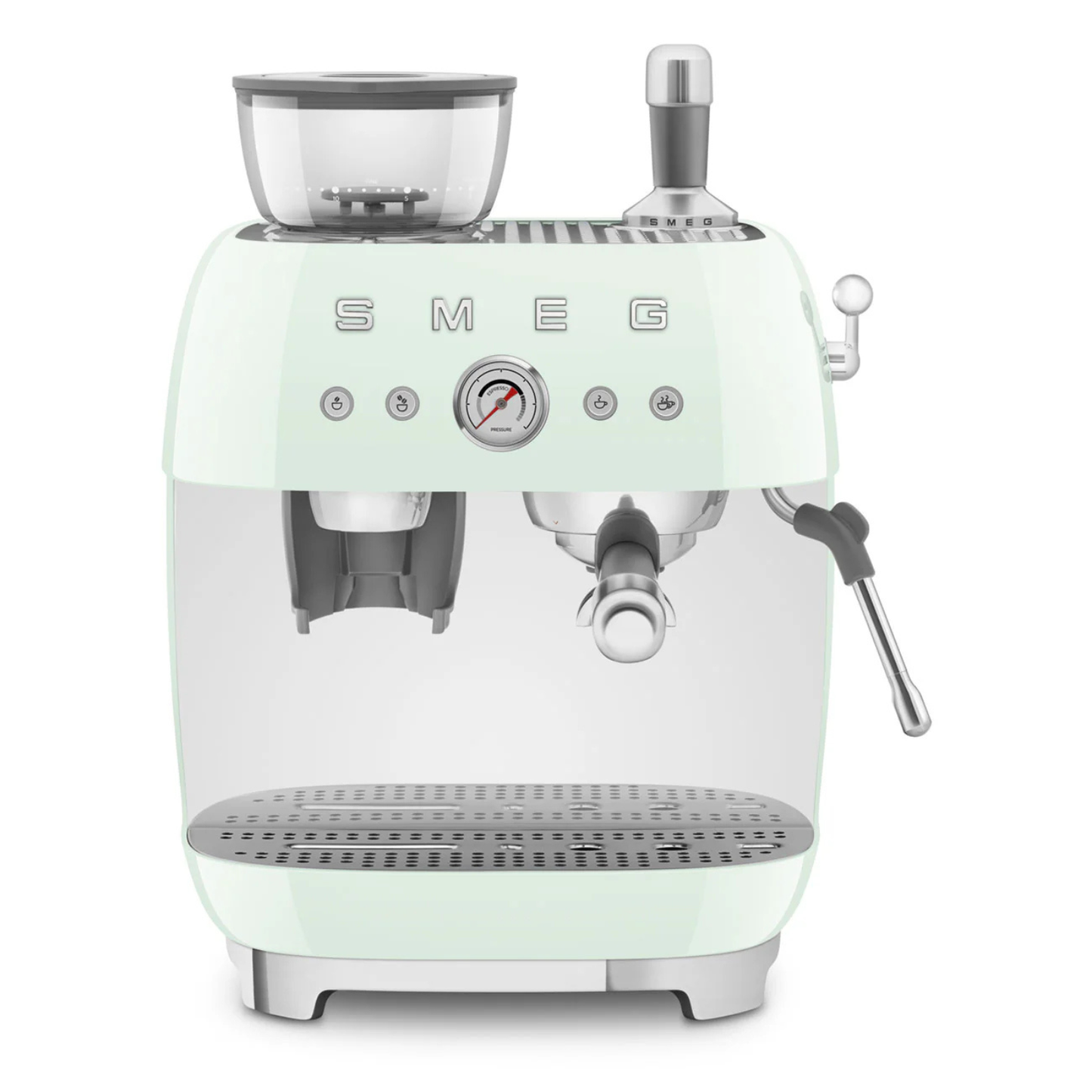 SMEG MANUAL ESPRESSO COFFEE MACHINE WITH GRINDER