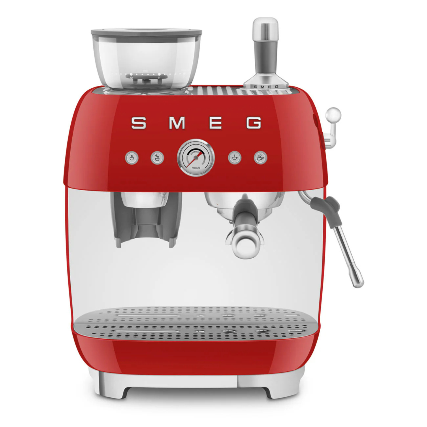 SMEG MANUAL ESPRESSO COFFEE MACHINE WITH GRINDER