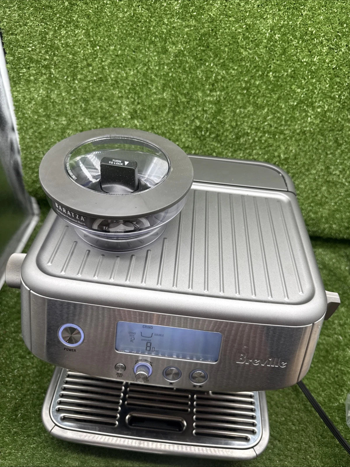 Breville BES878 Barista Pro Espresso Machine - Stainless Steel Good Condition