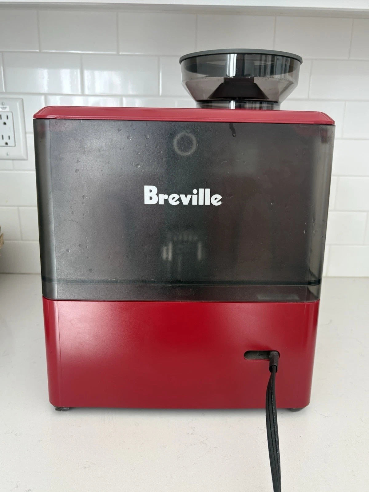 Rare Breville Barista Express BES870CXL Espresso Machine, Red Brushed Steel