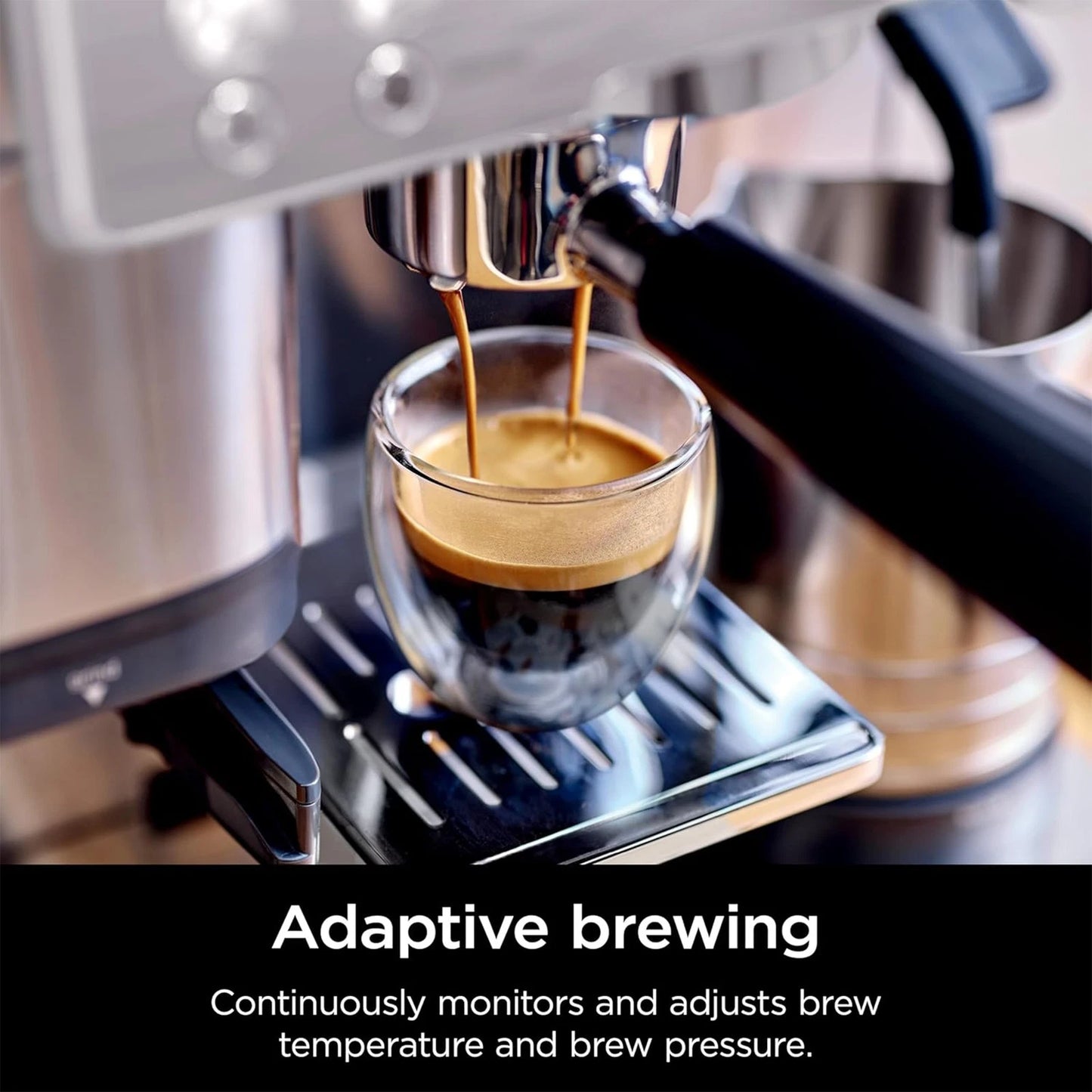 Ninja Luxe Café Premier Series Coffee Espresso Machine, Certified Refurbished