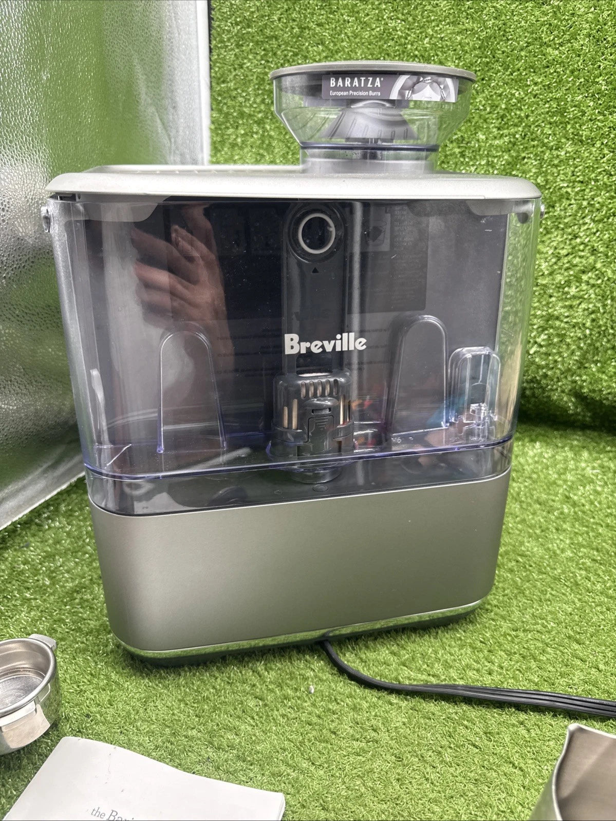 Breville BES878 Barista Pro Espresso Machine - Stainless Steel Good Condition