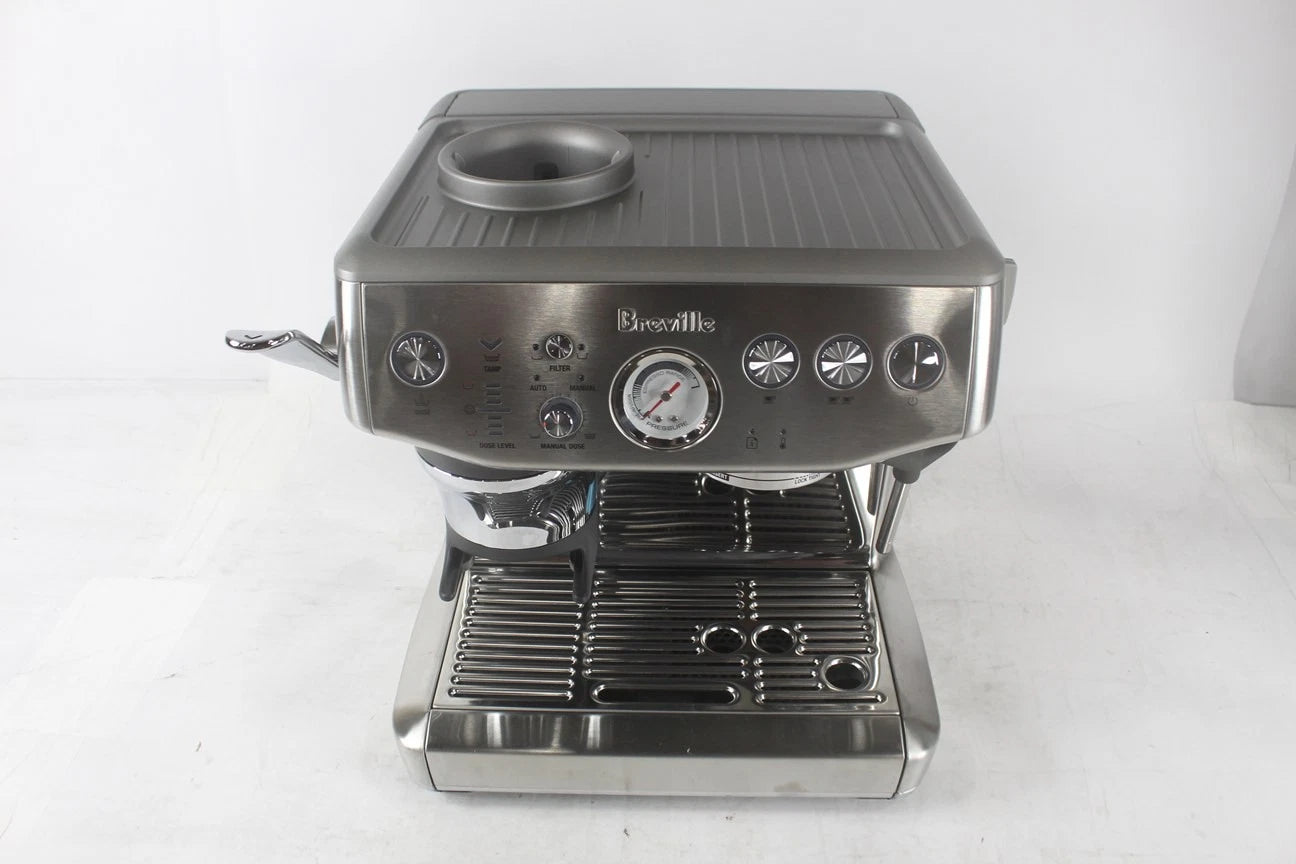 BREVILLE BARISTA EXPRESS IMPRESS STAINLESS STEEL ESPRESSO MACHINE | NEW OPEN BOX