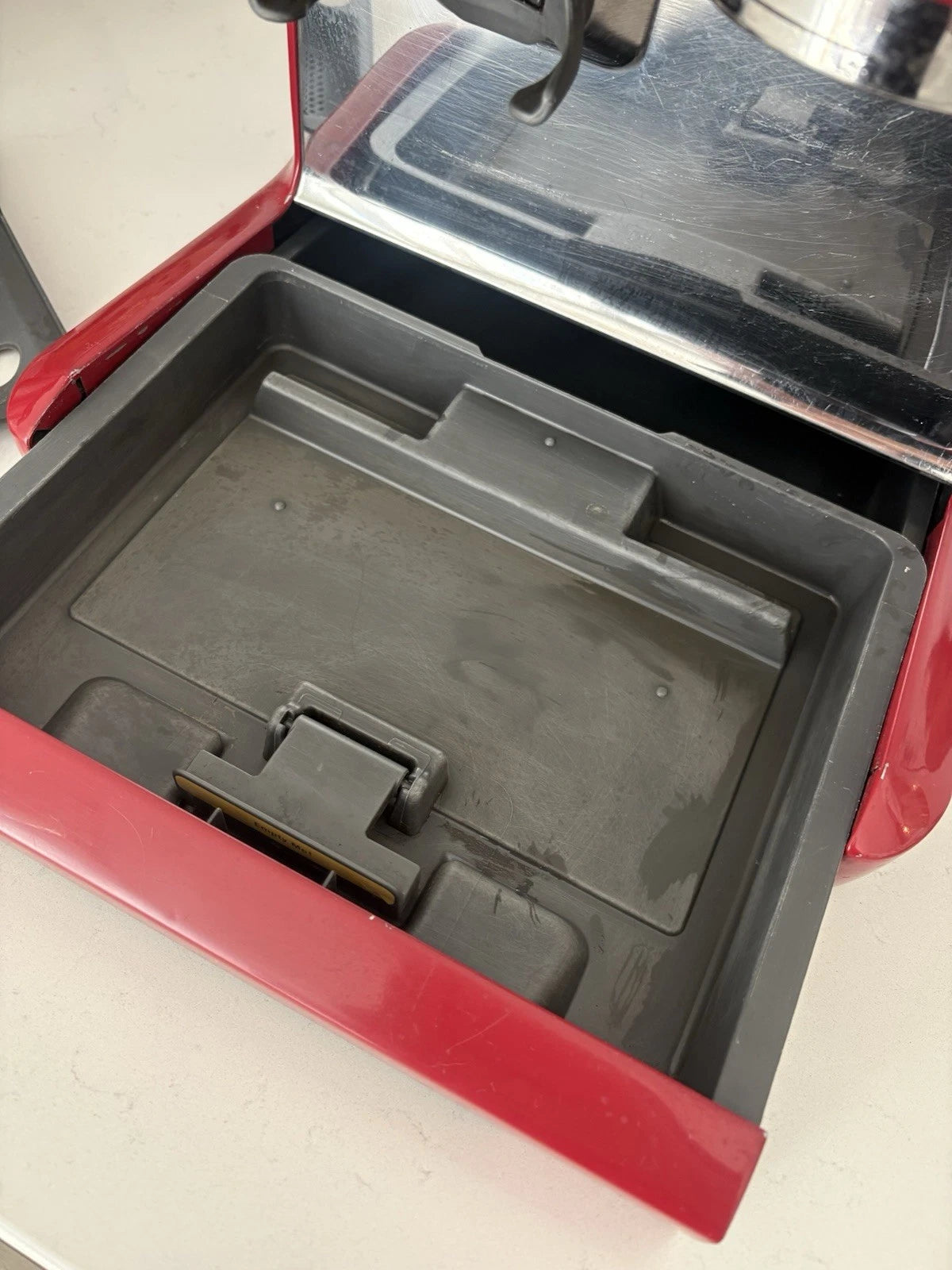Rare Breville Barista Express BES870CXL Espresso Machine, Red Brushed Steel