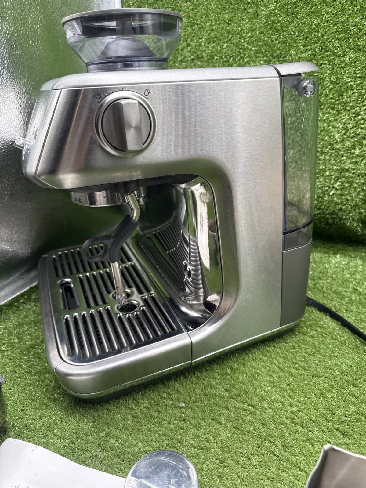 Breville BES878 Barista Pro Espresso Machine - Stainless Steel Good Condition