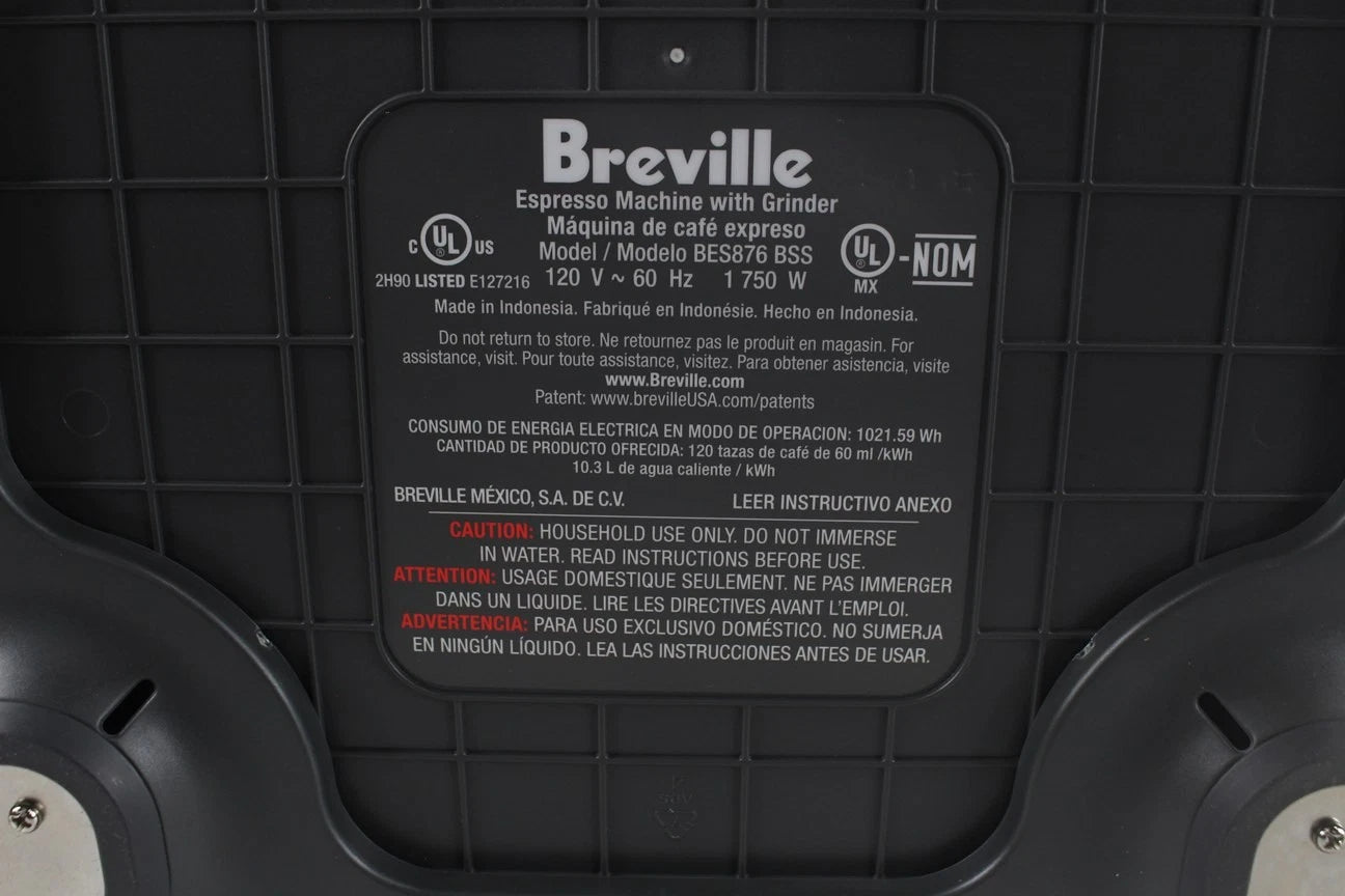 BREVILLE BARISTA EXPRESS IMPRESS STAINLESS STEEL ESPRESSO MACHINE | NEW OPEN BOX